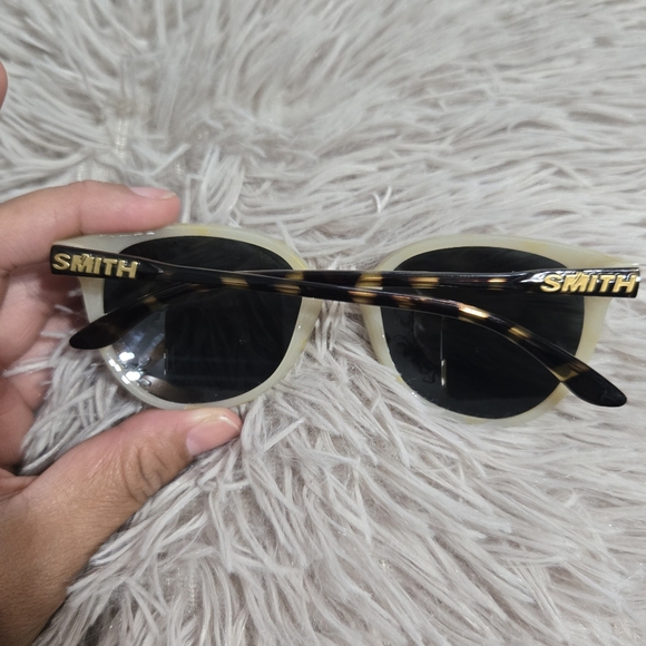 SMITH CHEETAH 54MM CHROMAPOP(TM) POLARIZED ROUND SUNGLASSES - IVORY TORTOISE - Picture 11 of 14